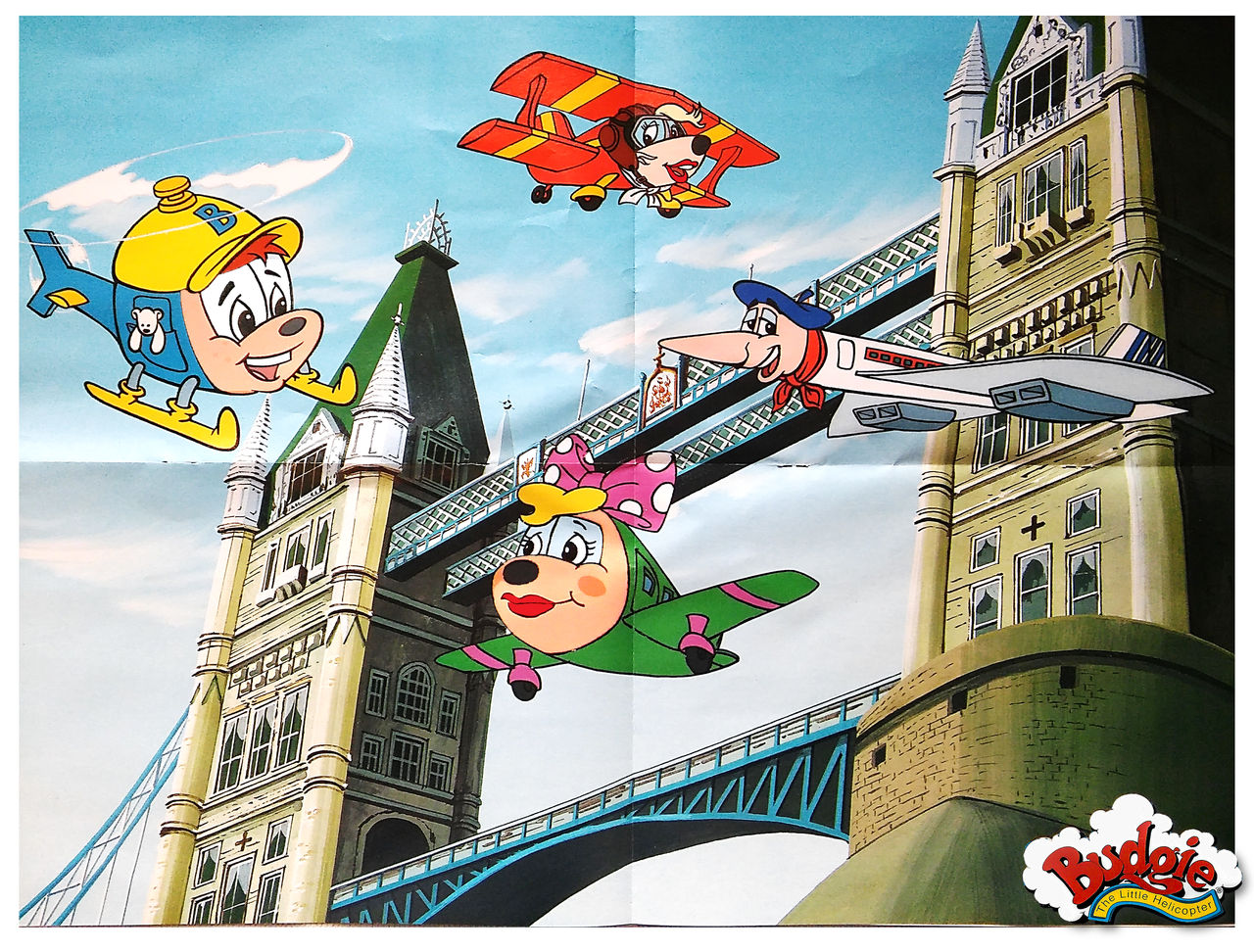 Budgie The Little Helicopter And Friends At London By Gikesmanners1995 budgie-the-little-helicopter-and-friends-at-london-by-gikesmanners1995