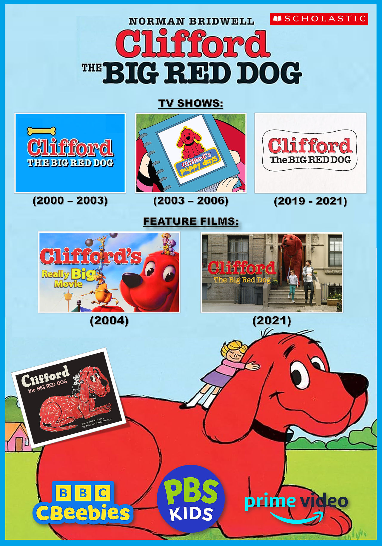 Cleffer Deviantart Clifford the Big Red Dog franchises by gikesmanners1995 on DeviantArt