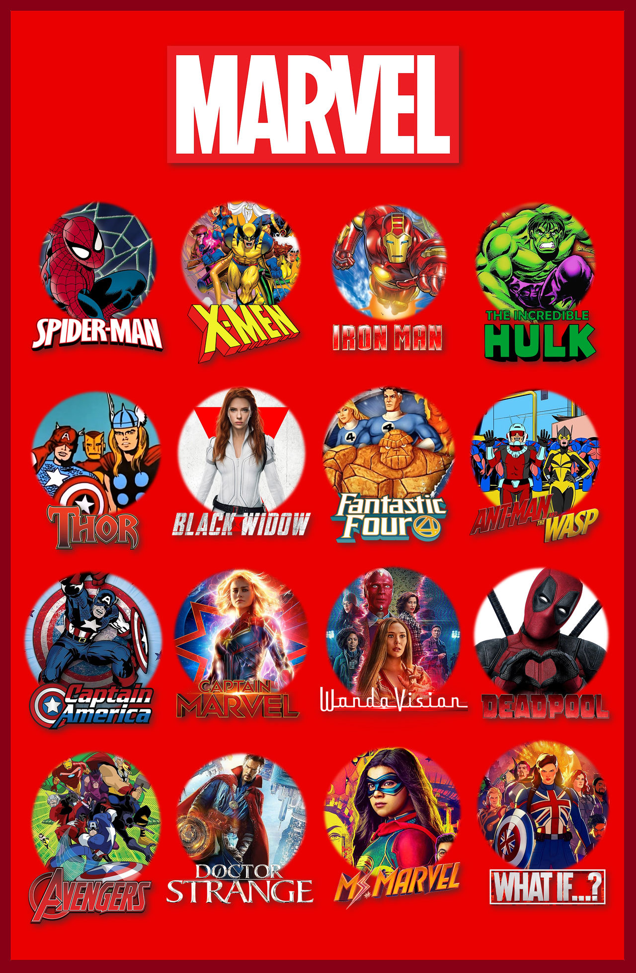 Marvel Comics Character Roster All Marvel Characters And Names