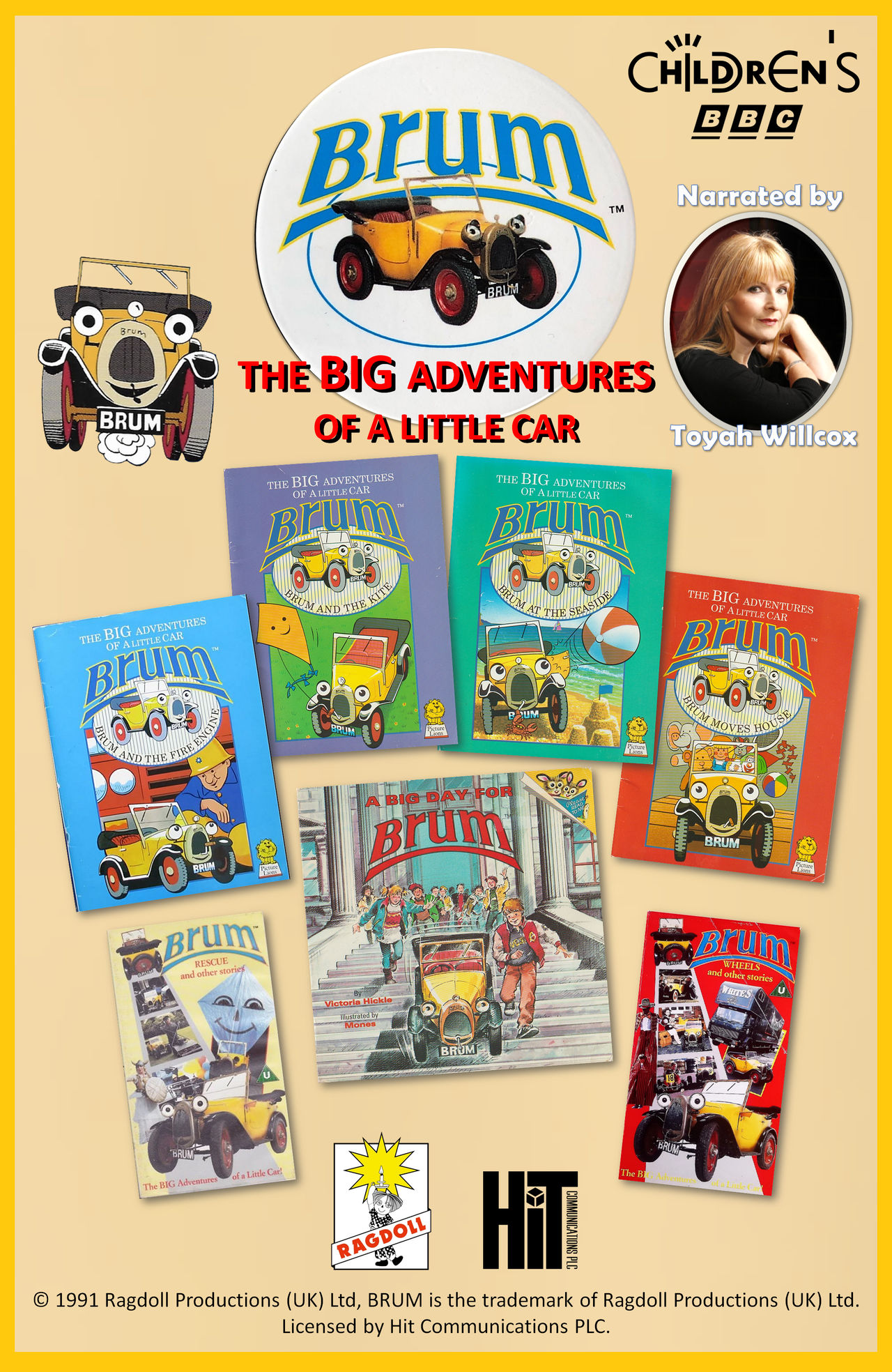 Brum Ride Coin Brum merchandise of videos and books by gikesmanners1995 on DeviantArt