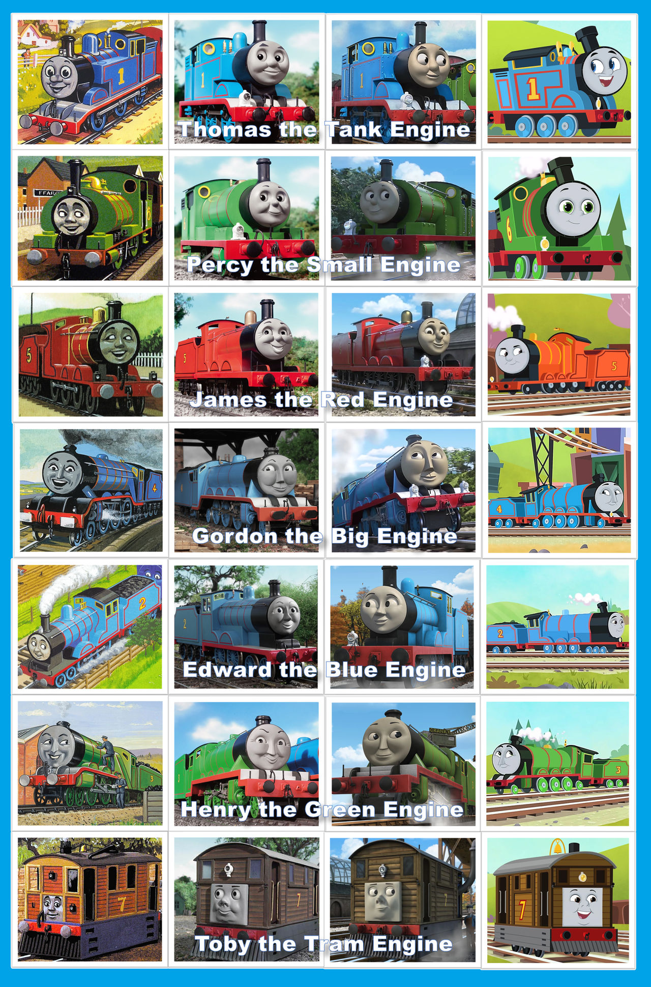 Thomas And Friends Characters Through The Years 1 By Gikesmanners1995 thomas-and-friends-characters-through-the-years-1-by-gikesmanners1995