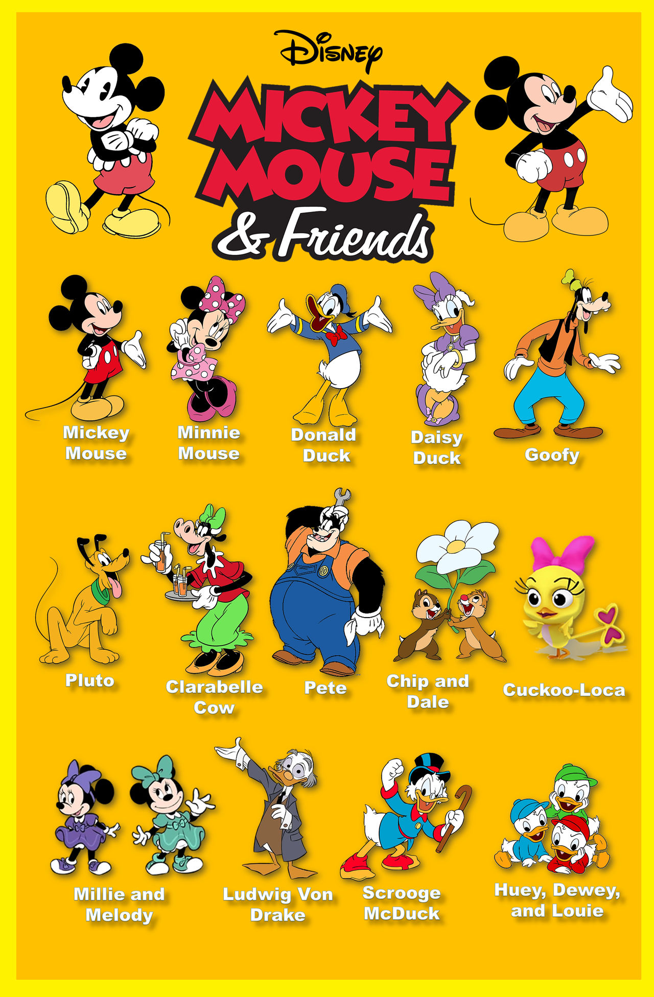 Disney Mice Characters disney-mice-characters