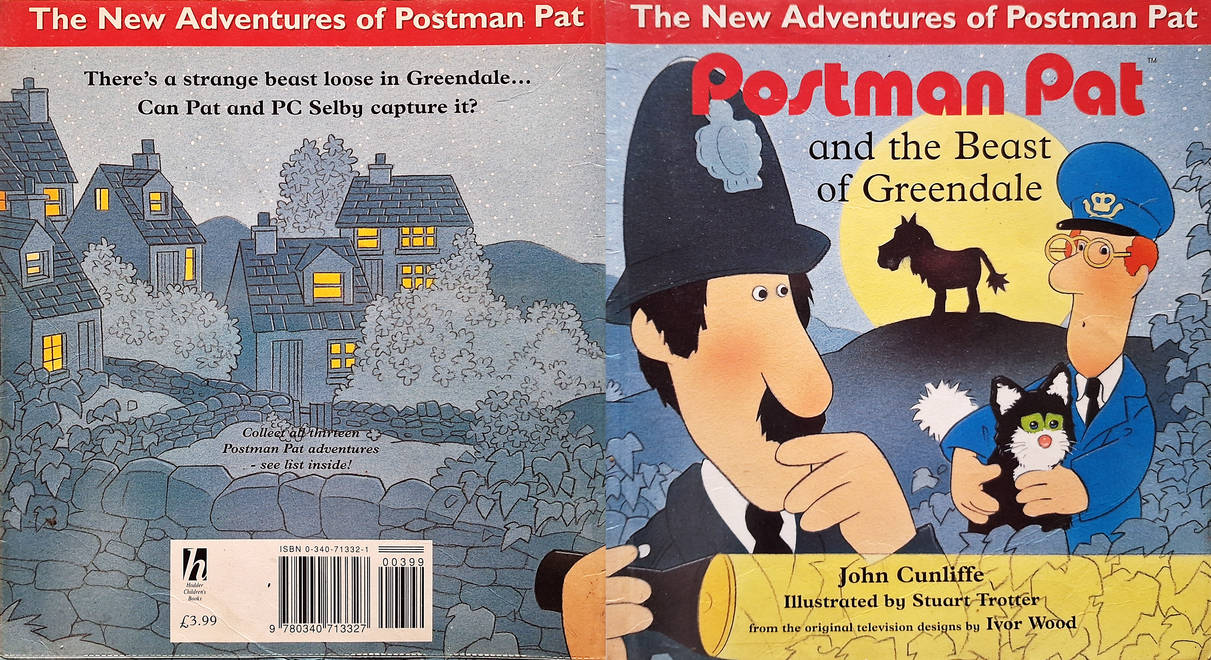 Postar Pat Postman Pat and the Beast of Greendale book cover by gikesmanners1995 ...