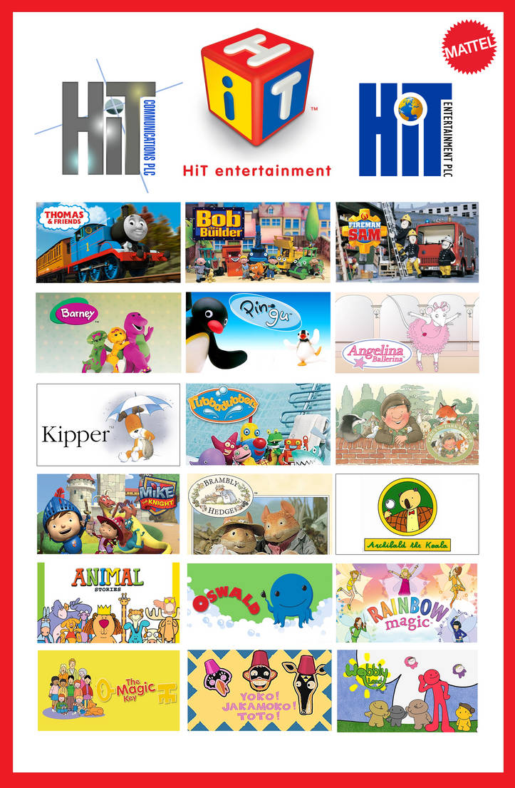 Hit Entertainment programmes by gikesmanners1995 on DeviantArt