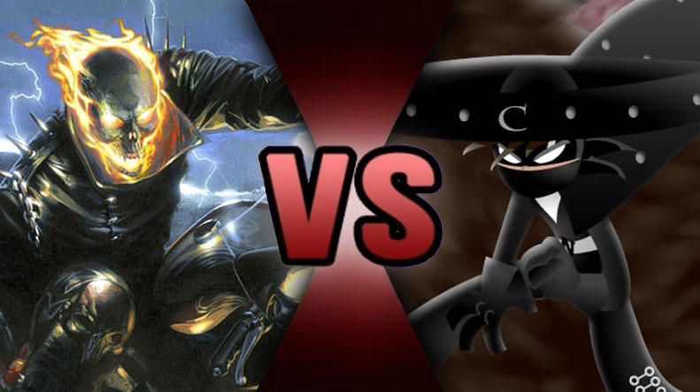 Ghost Rider vs. El Charro Negro by Bluelightning733 on DeviantArt