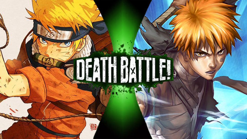 Naruto vs Ichigo Death Battle Thumbnail Remake (tell me what you