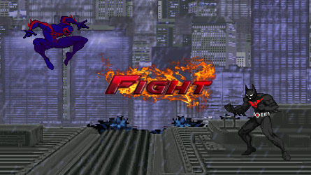 Spider-Man 2099 vs. Batman Beyond FIGHT by Bluelightning733 on DeviantArt