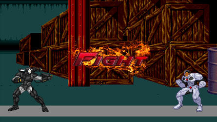 War Machine vs. Cyborg FIGHT by Bluelightning733 on DeviantArt