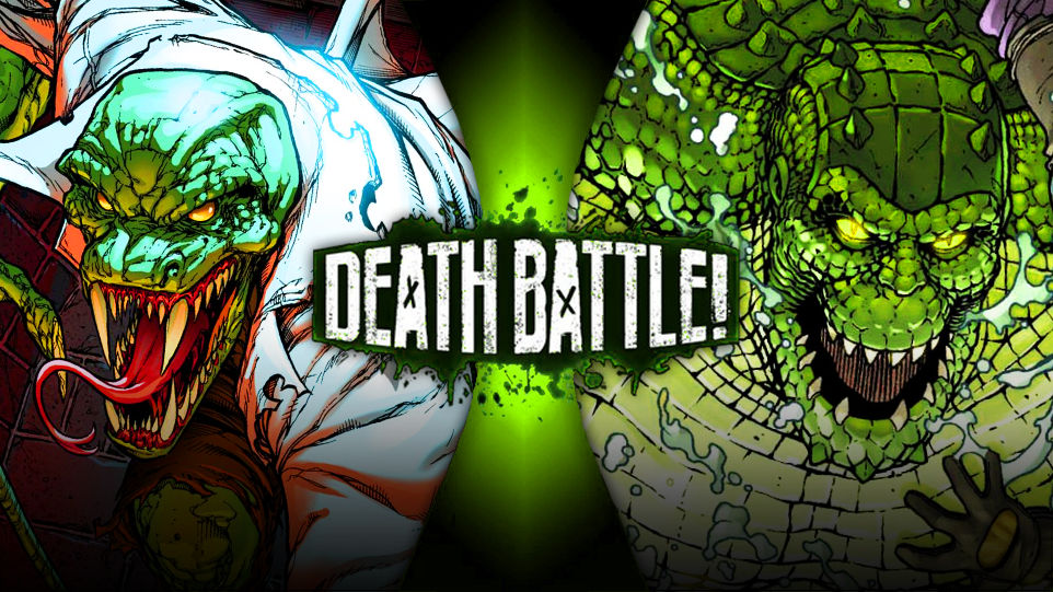 Death Battle Lizard vs. Killer Croc by Bluelightning733 on DeviantArt