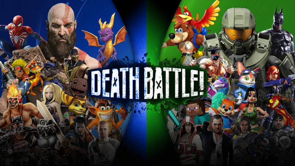 Death Battle Playstation Vs Xbox By Bluelightning733 On Deviantart