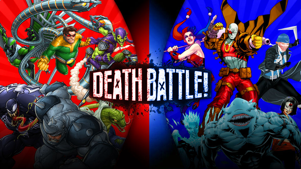 Death Battle Sinister Six vs. Suicide Squad by Bluelightning733 on