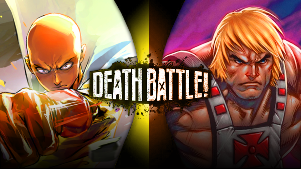 Death Battle Saitama vs. He-Man by Bluelightning733 on DeviantArt