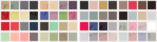 Color Palettes 001#