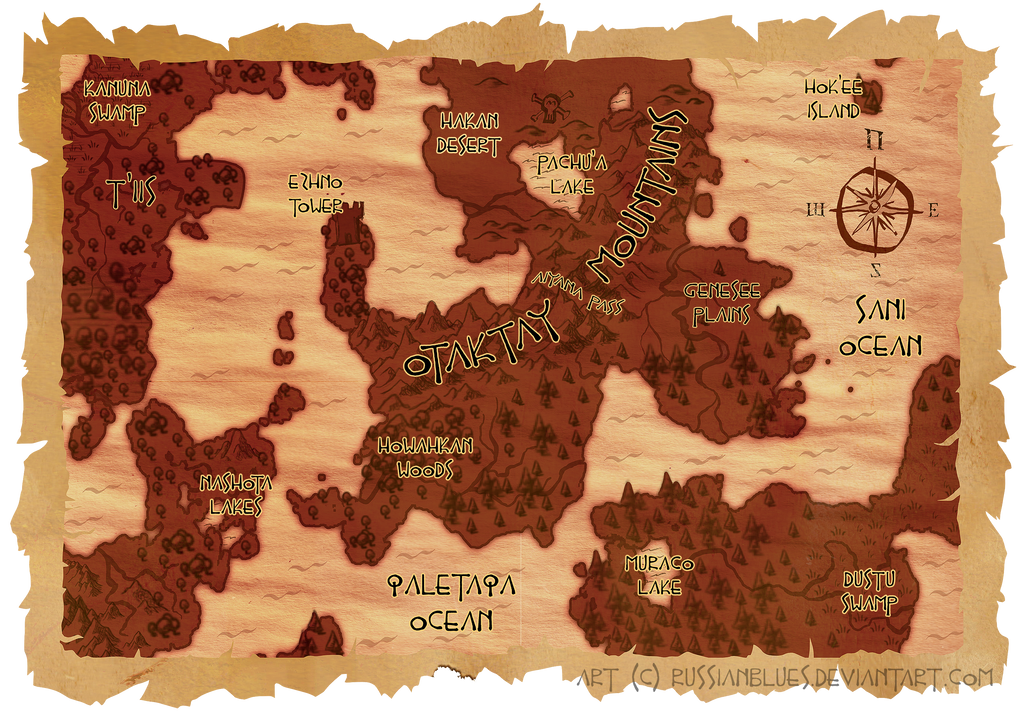Map of Nayavu by RussianBlues
