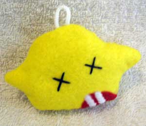 Ephialtes Lemonhead keychain