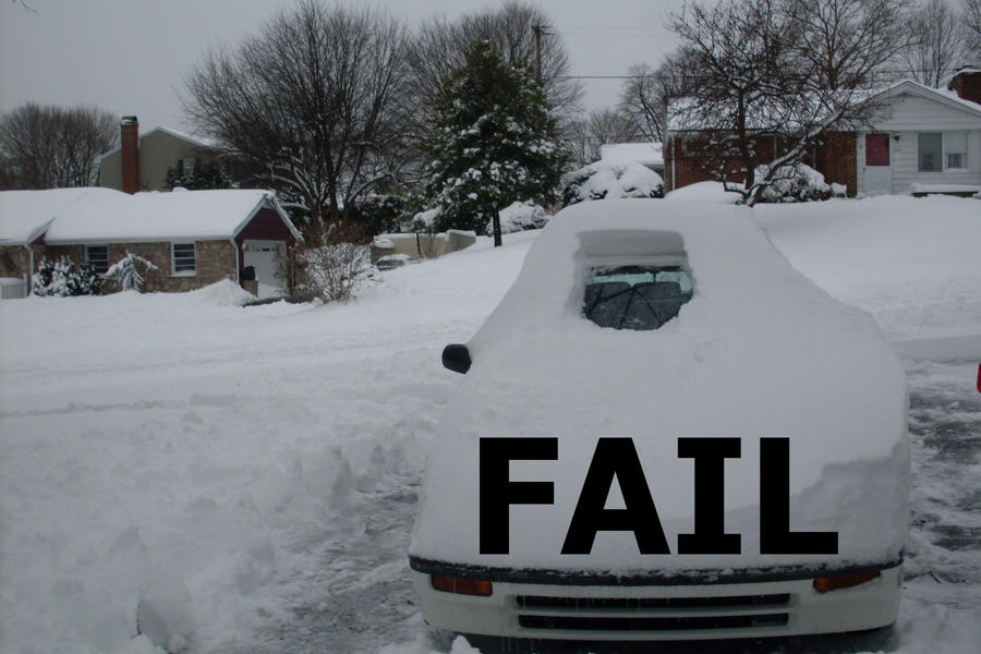 SHOVELING FAIL