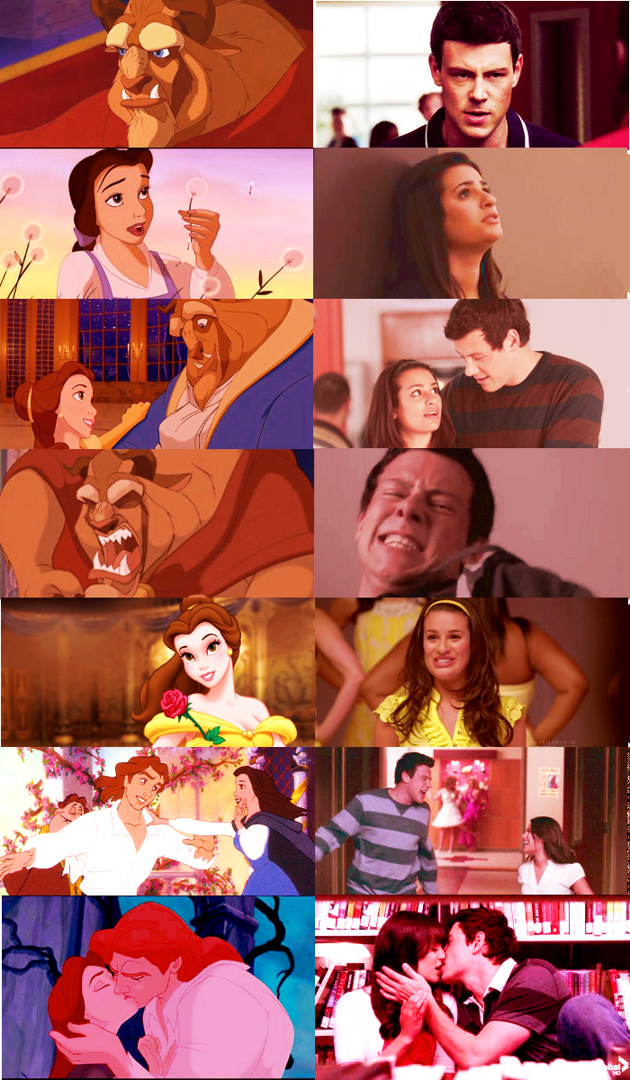 Rachel - Finn x Belle - Beast