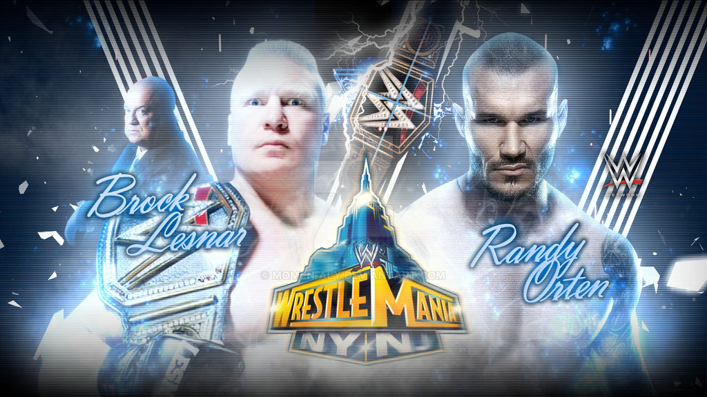 WWE WrestleMania 29 Custom Match Card