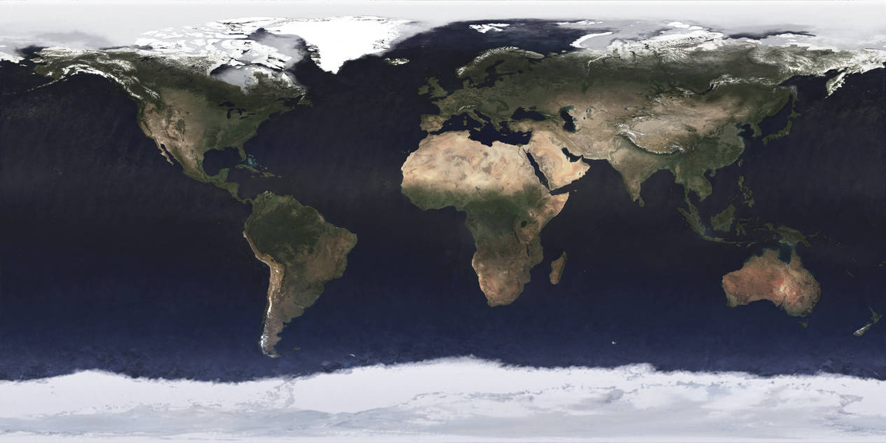 Earth texture map 4k by Phechahines on DeviantArt