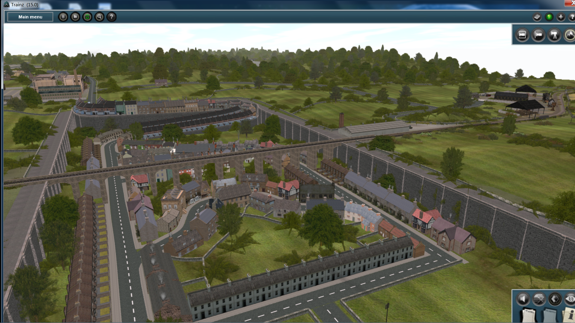 Overall Town and Viaduct Look