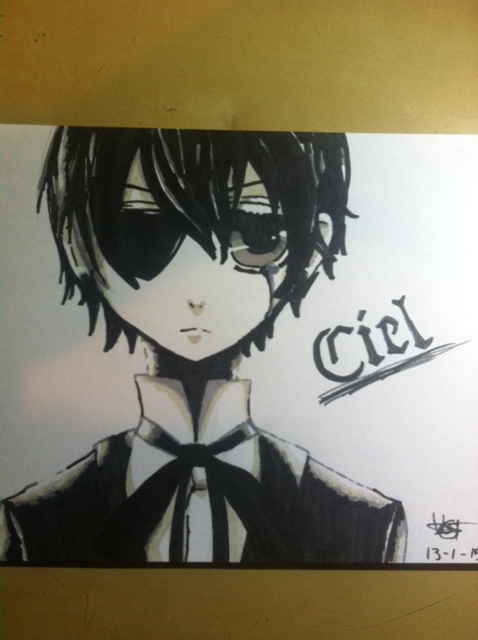 Ciel Phantomhive (First time working w/ copics)