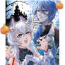 (cm) YCH Halloween Couple Polaroid