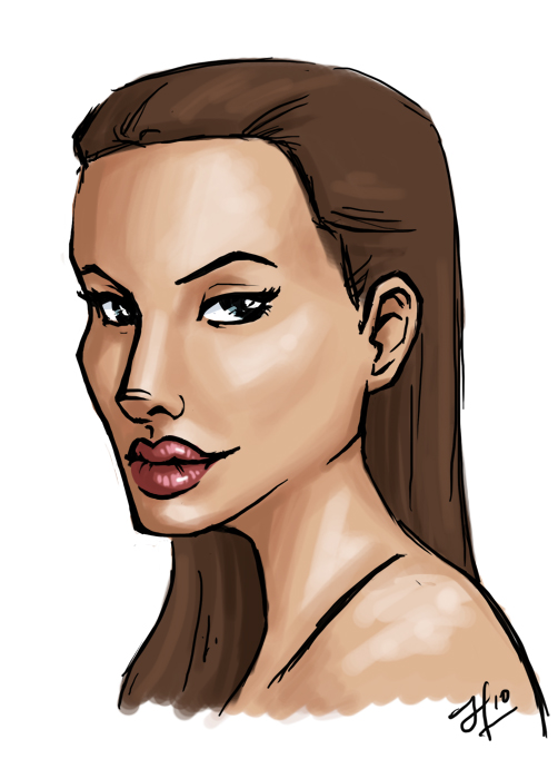 Comic: Angelina Jolie