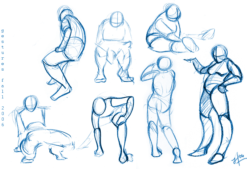 Class: Gesture drawings