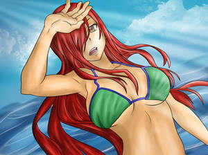 Erza Scarlet Bikini