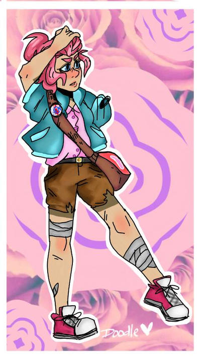 Human Rosing Human Rosa is lit by DoodleFaceArtist on DeviantArt