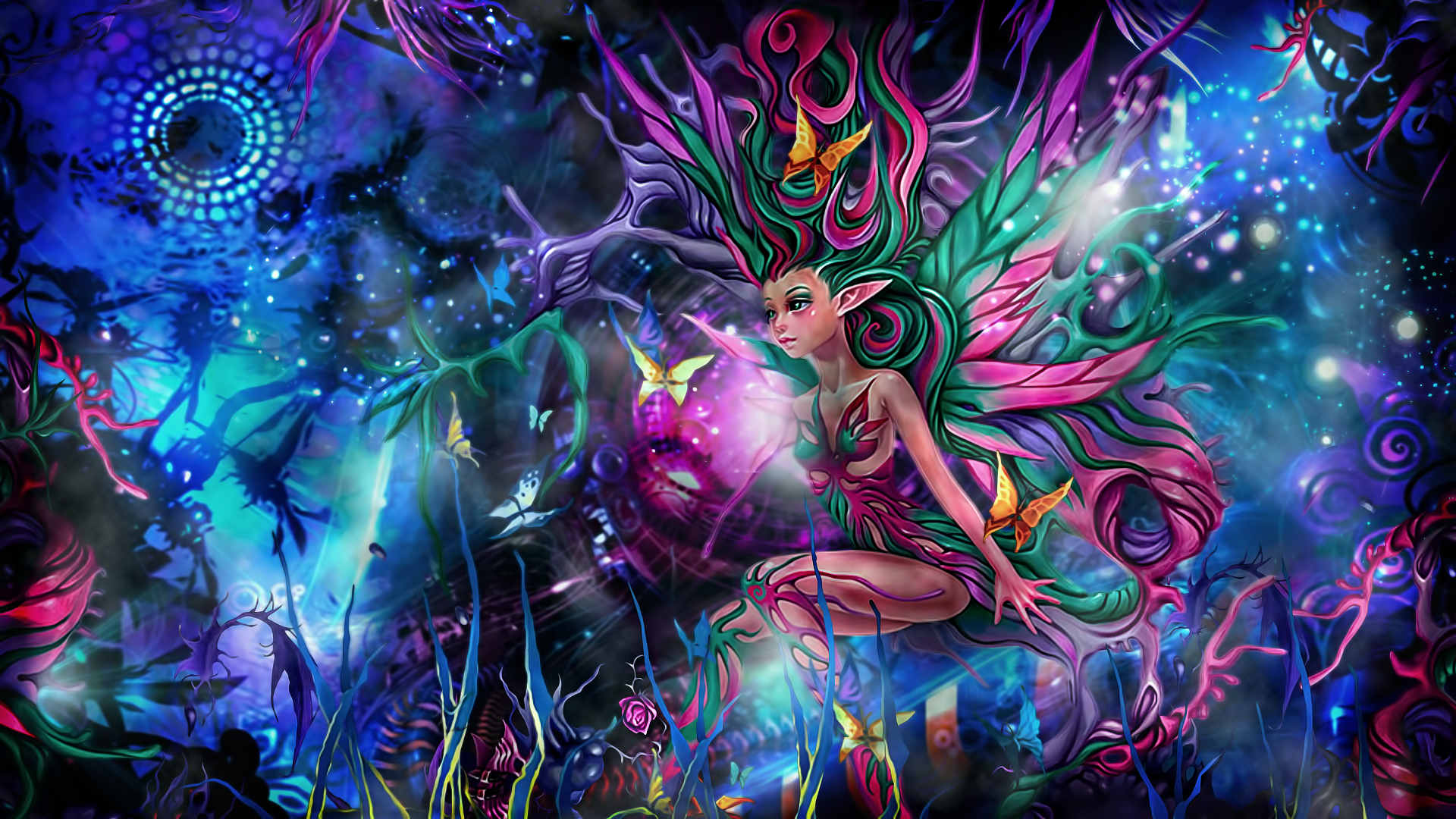 Forest Elf HD 1080 by aikican on DeviantArt Forest Elf HD 1080 by aikican on DeviantArt
