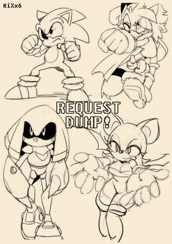 Sonic Doodles : Request Dump