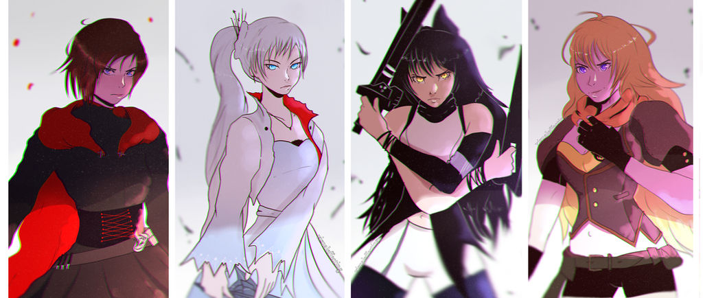 team RWBY by Dreamingoff on DeviantArt