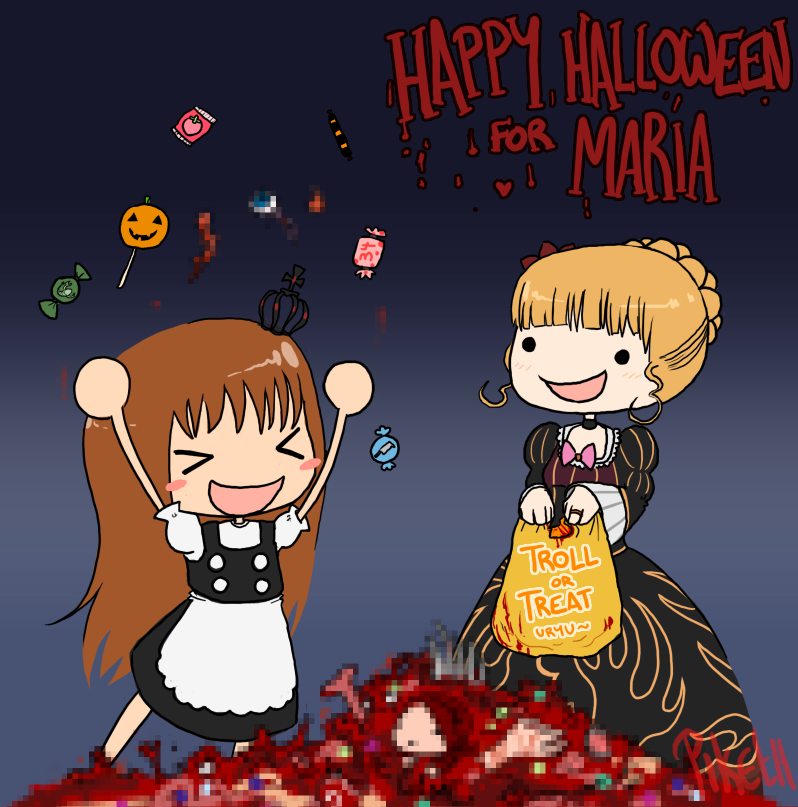 Happy Halloween For Maria By Umineko Club On Deviantart