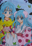 Princess Yuri and Maimai by IrisTechn