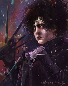 Six Fanarts Challenge Third Edward Scissorhands