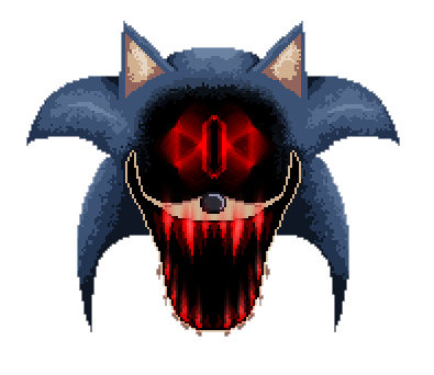 Sonic eyx jumpscare transparent png by glitchy1029 on DeviantArt