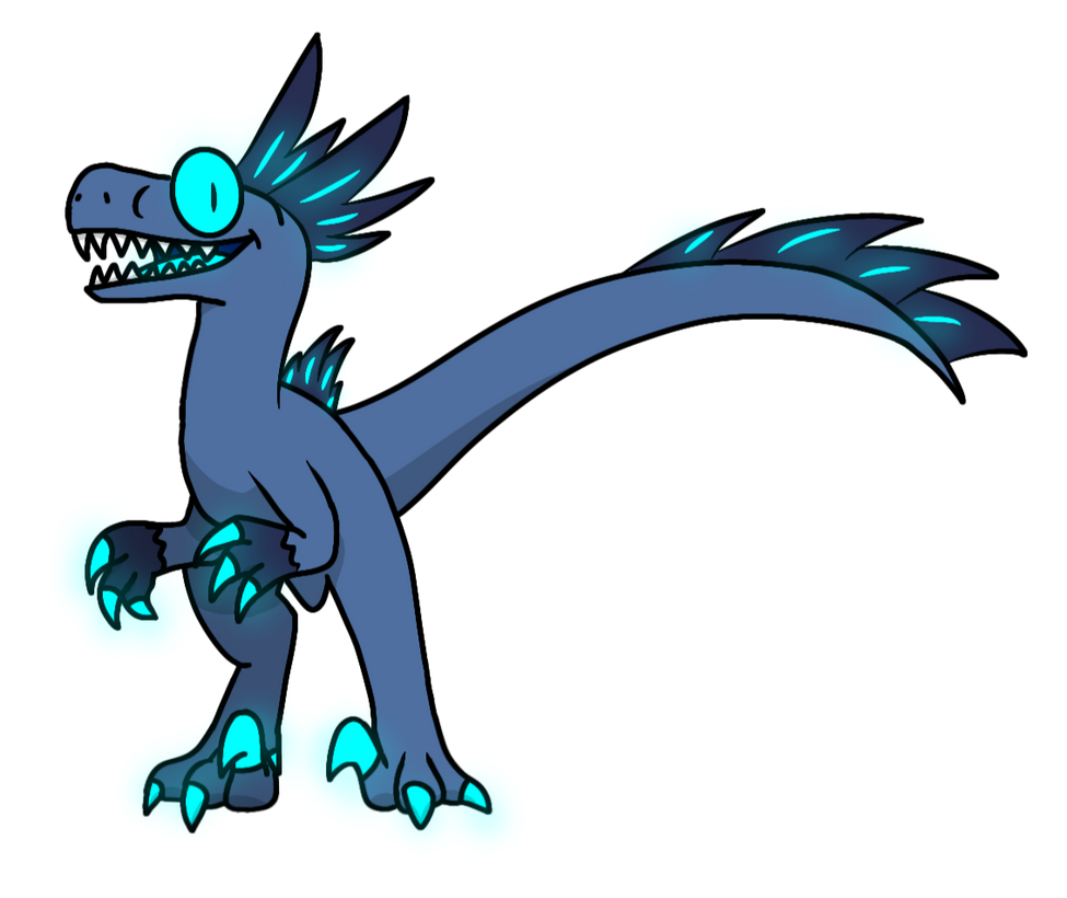 Dko Raptor Elytro the dakotaraptor oc png by glitchy1029 on DeviantArt