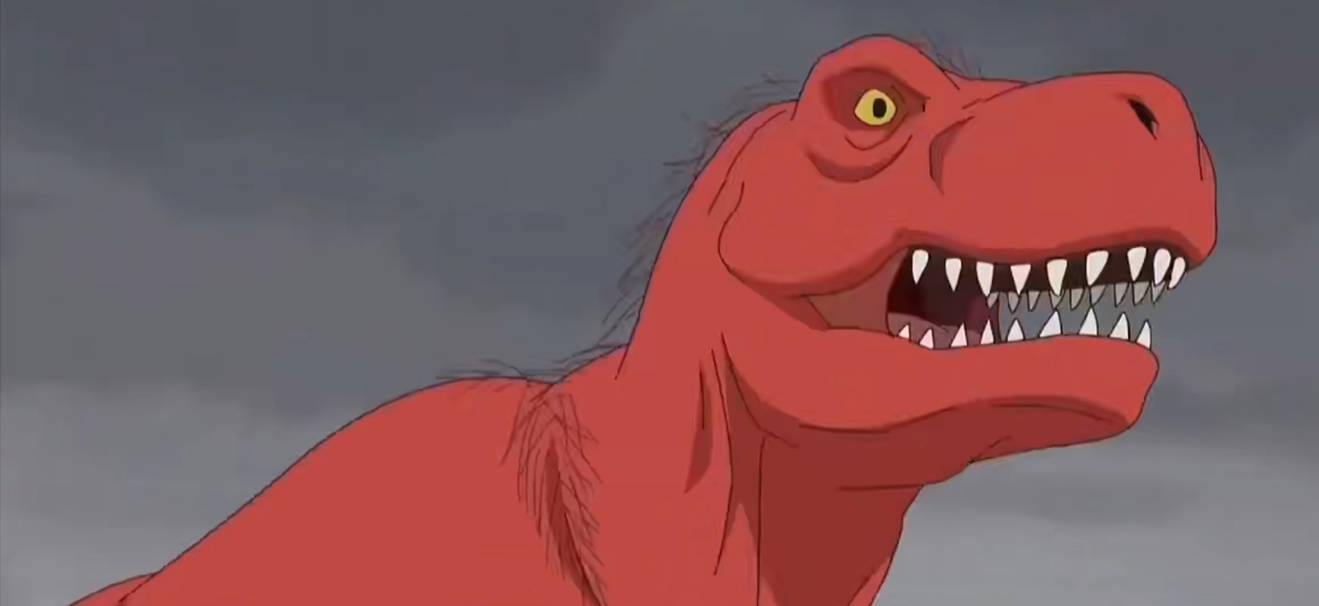 Absolute Rex Tyrannosaurus rex in anime 09 by glitchy1029 on DeviantArt