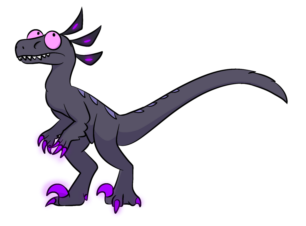 Unnamed raptor oc by glitchy1029 on DeviantArt