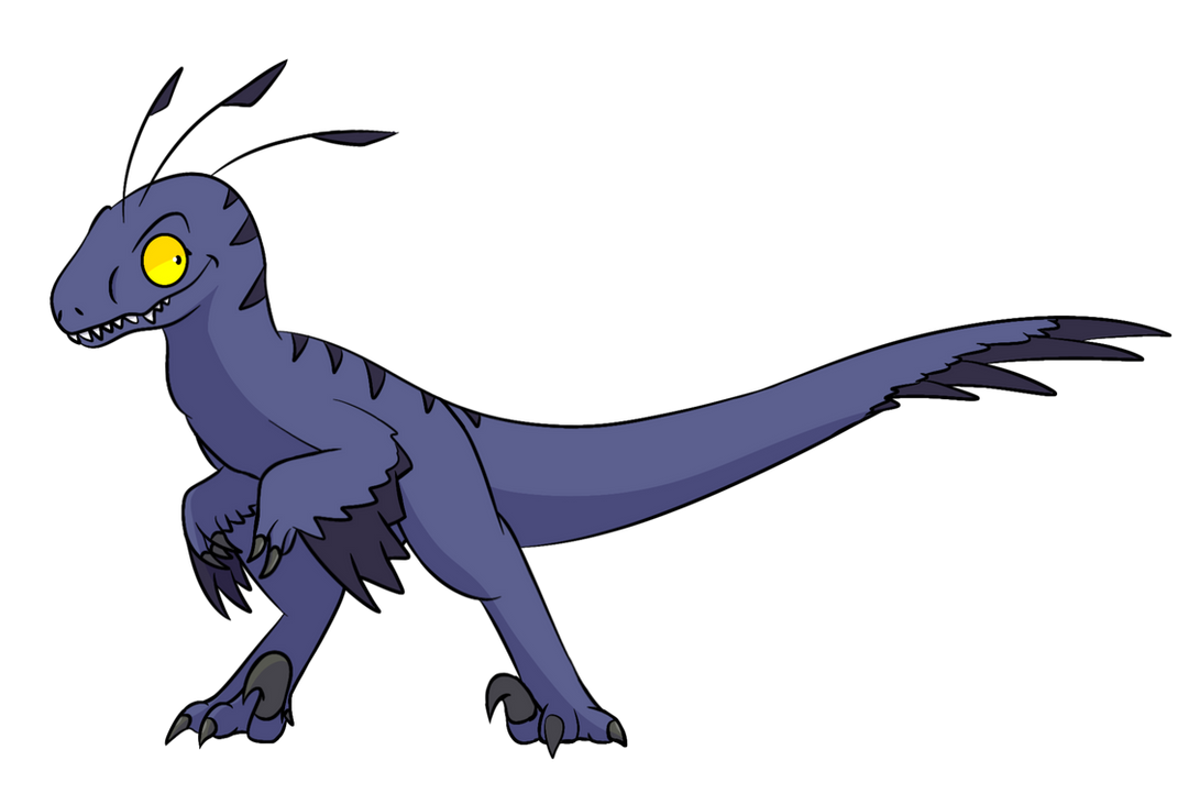 Violet the Dakotaraptor by glitchy1029 on DeviantArt