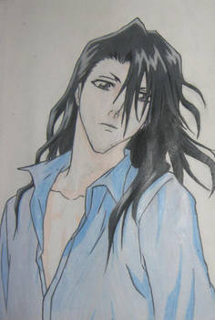 Byakuya as a human