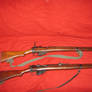 WWI and II Enfield rifles