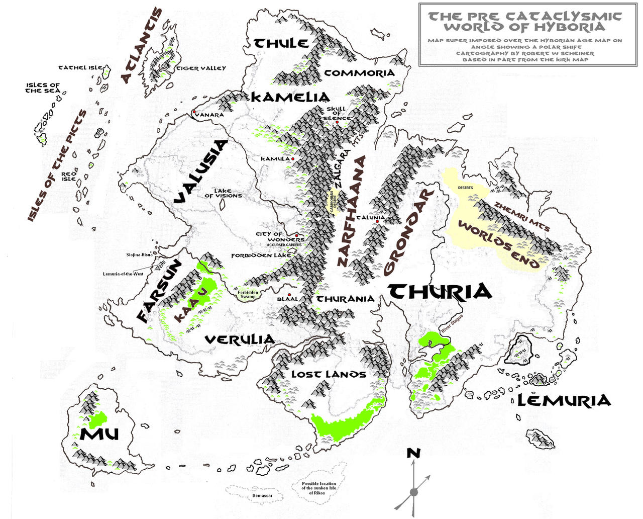 R.E. Howards Kulls Atlantis