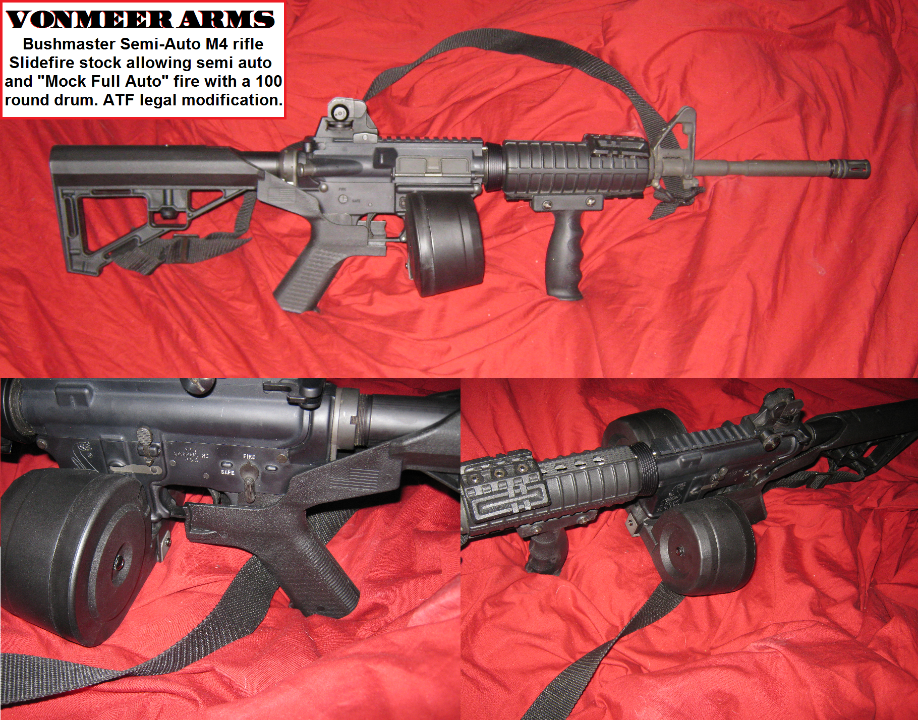 5.56 AR15 with Bumpfire stock (Slidefire) SHTF gun