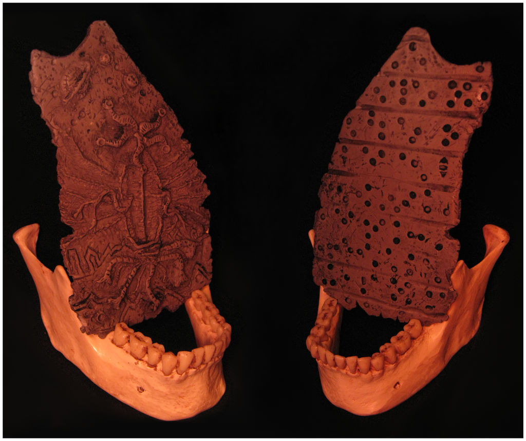 Elder Thing pottery fragment