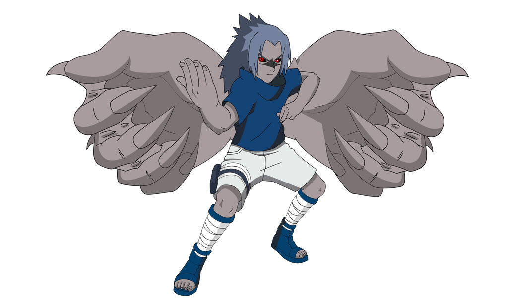 Sasuke Curse Seal 2 Render