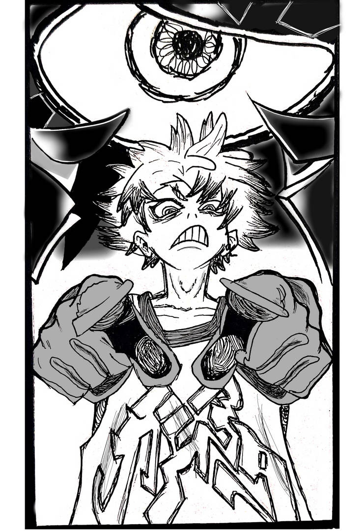 Wolf Rudo Rudo from manga series Gachiakuta sketch by kbdj6969 on DeviantArt