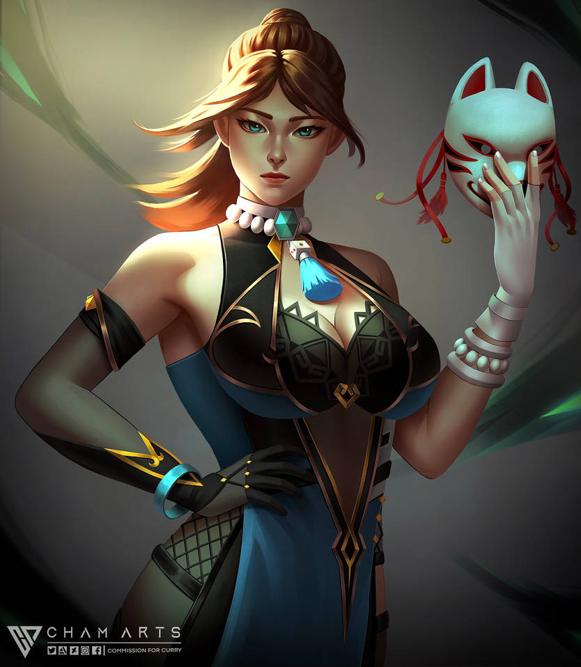 DND Kitsune Commission By Cham98 On DeviantArt Dnd kitsune commission by cham98 on deviantart
