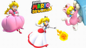 Super Mario 3D World Peach Wallpaper